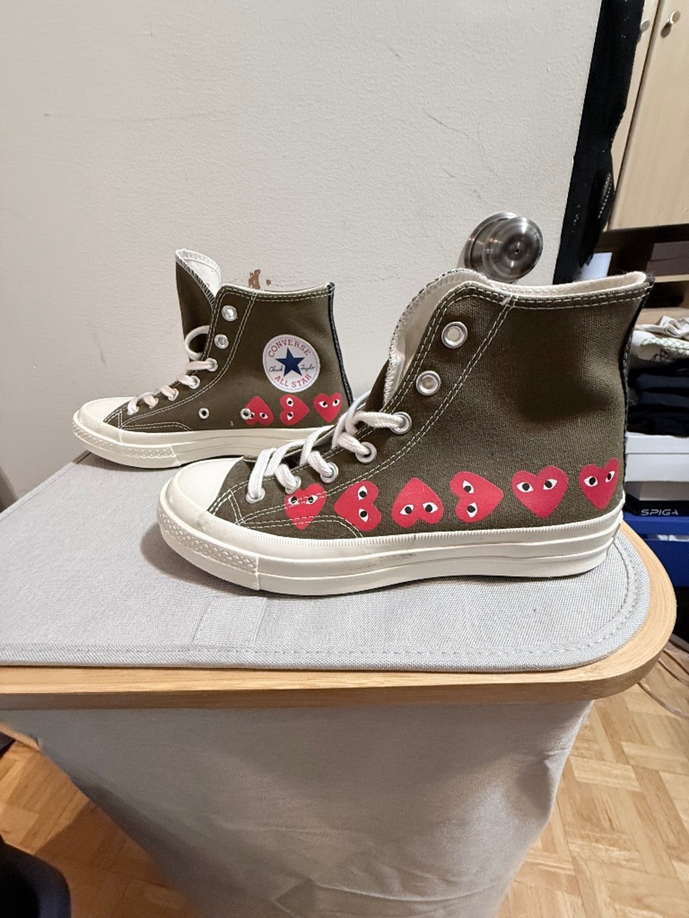 CDG Converse Collaboration high tops